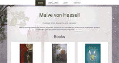 Desktop Screenshot of malvevonhassell.com